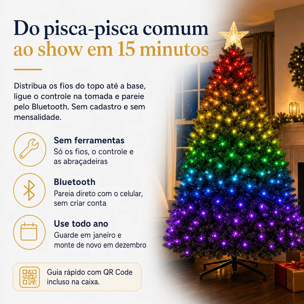 instalação simples sem ferramentas